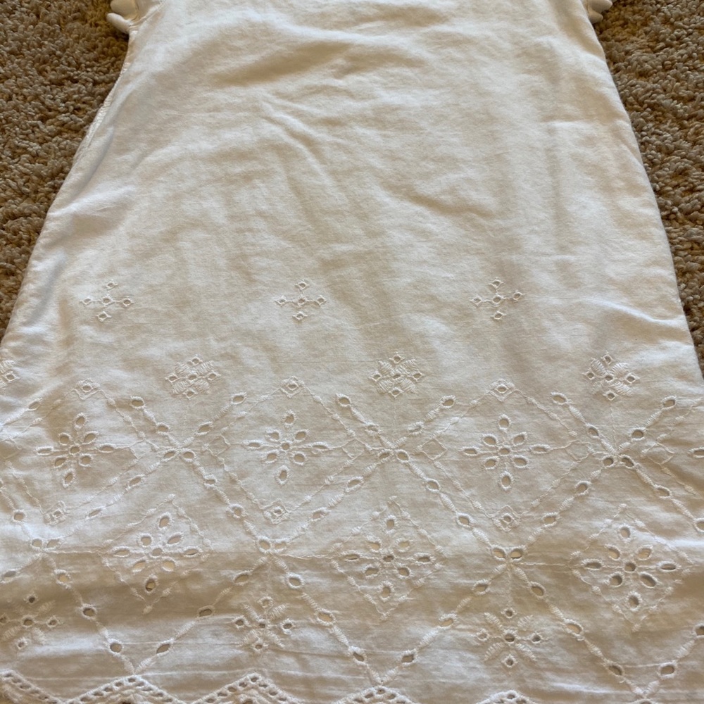 Little girls white Gap dress
